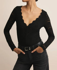 Z Supply - Nightfall Stretch Lace Bodysuit
