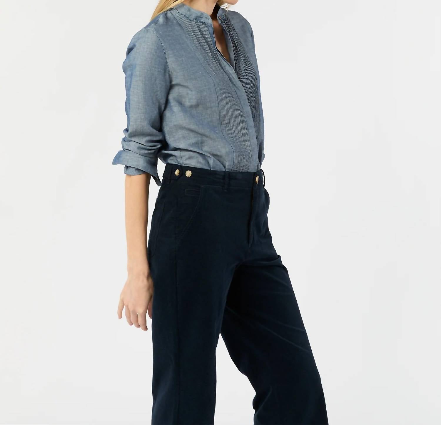 Ann Mashburn - Alden Button Front Shirt