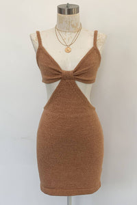 Beige Botany - Women's Tulum Mini Dress