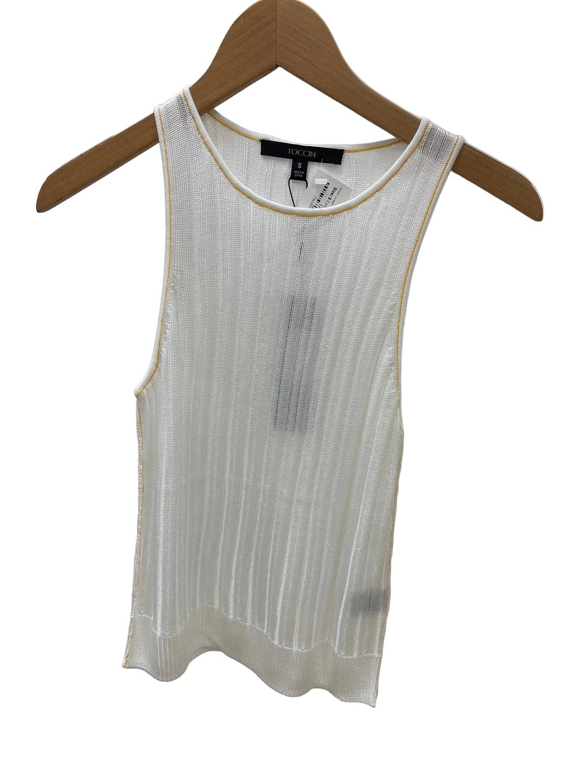 Toccin - Juniper Racer Tank Top With Contrast Tipping