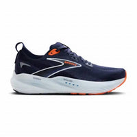 BROOKS Men's Glycerin 22 Running Shoes in peacoat blue ribbon orange 2 - men's sneaker