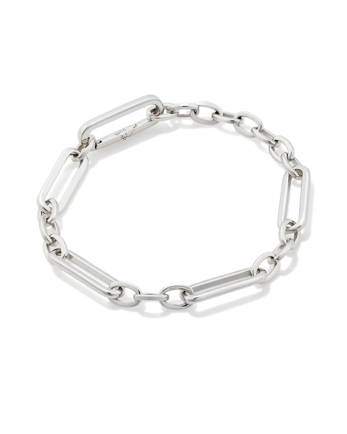 Kendra Scott Women's Heather Link And Chain Bracelet in silver - women's jewelry
