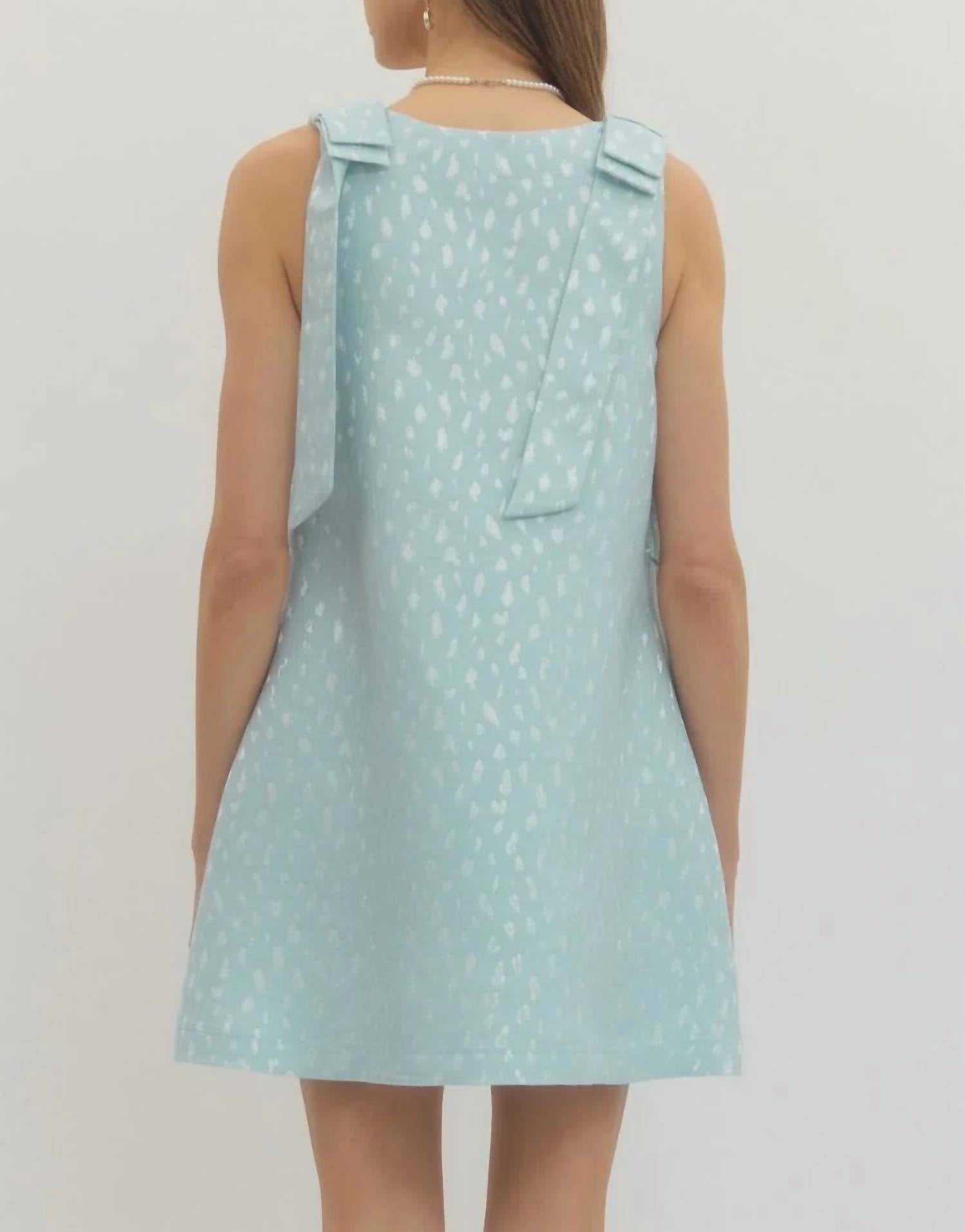 Entro - Square Neck Mini Dress
