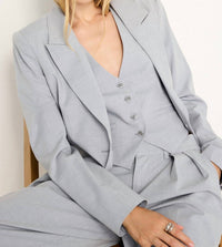 Good American - Essential Suiting Pleated Trousers