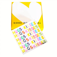 KERRI ROSENTHAL Hugs Kisses Block Of Love in multi color - item - detail view