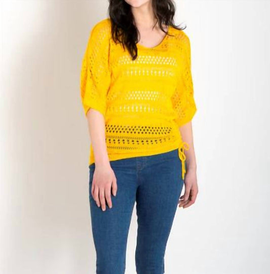 Simply Noelle - Crochet Drawstring Top