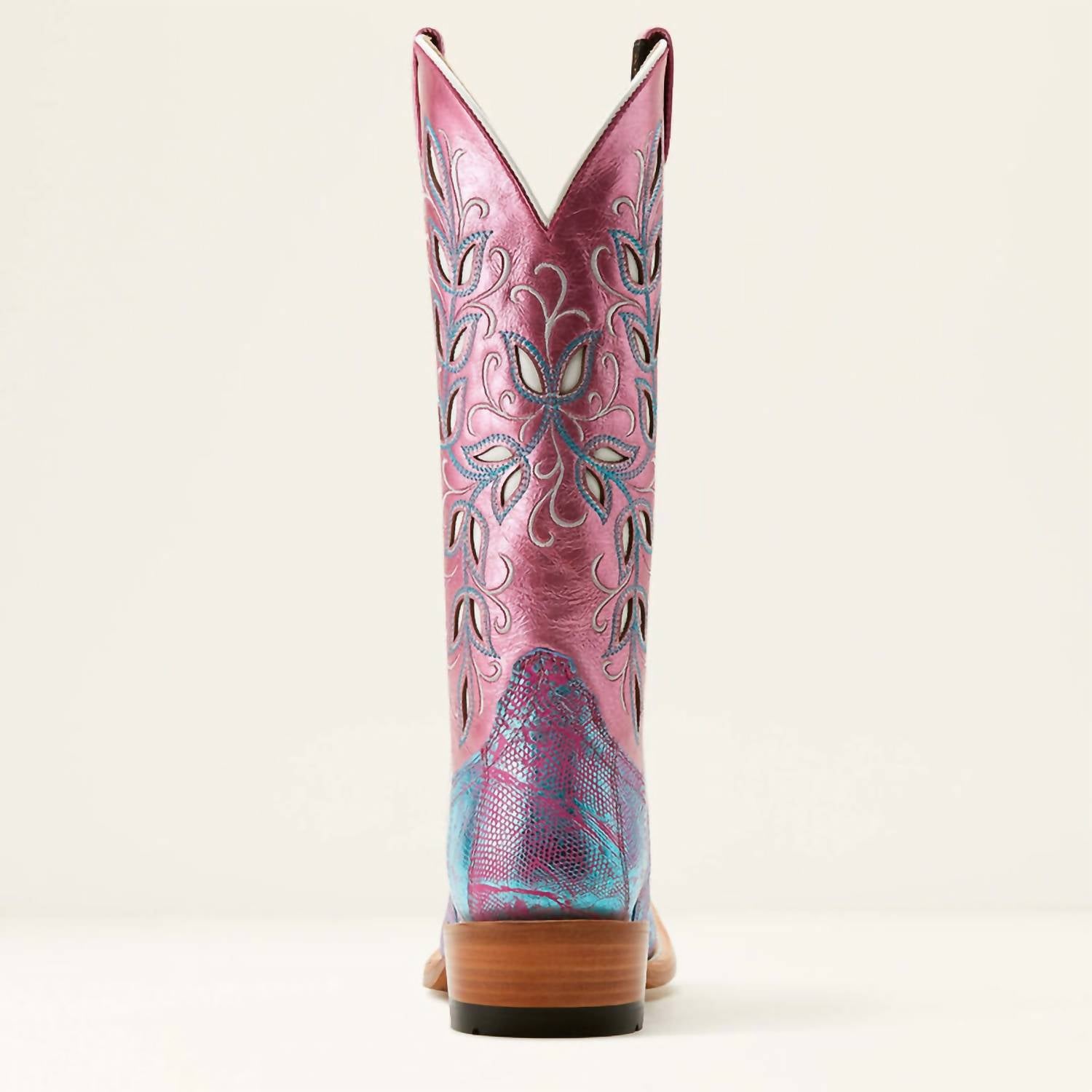 Ariat - Women's Futurity Silk Irridescent Lizard Western Boot