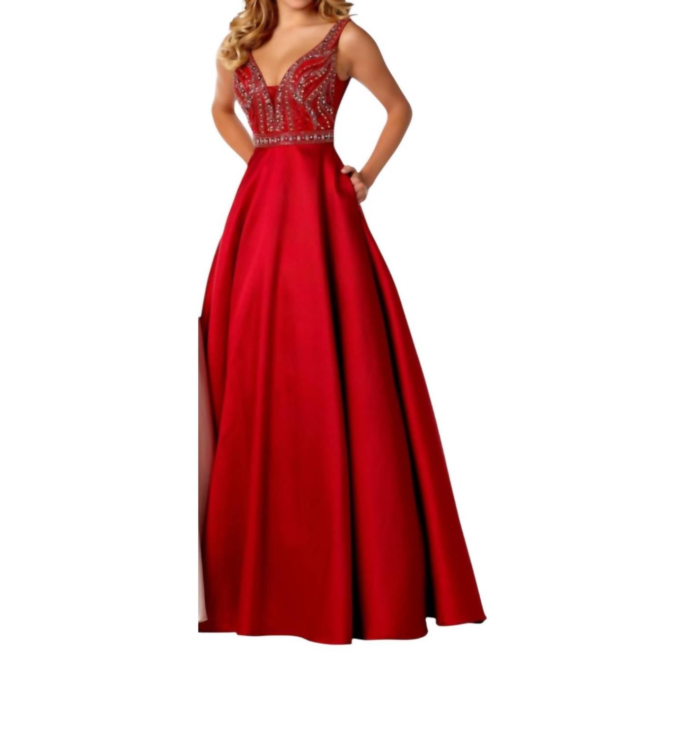 Karishma Creations - Regal Beaded Evening Dress