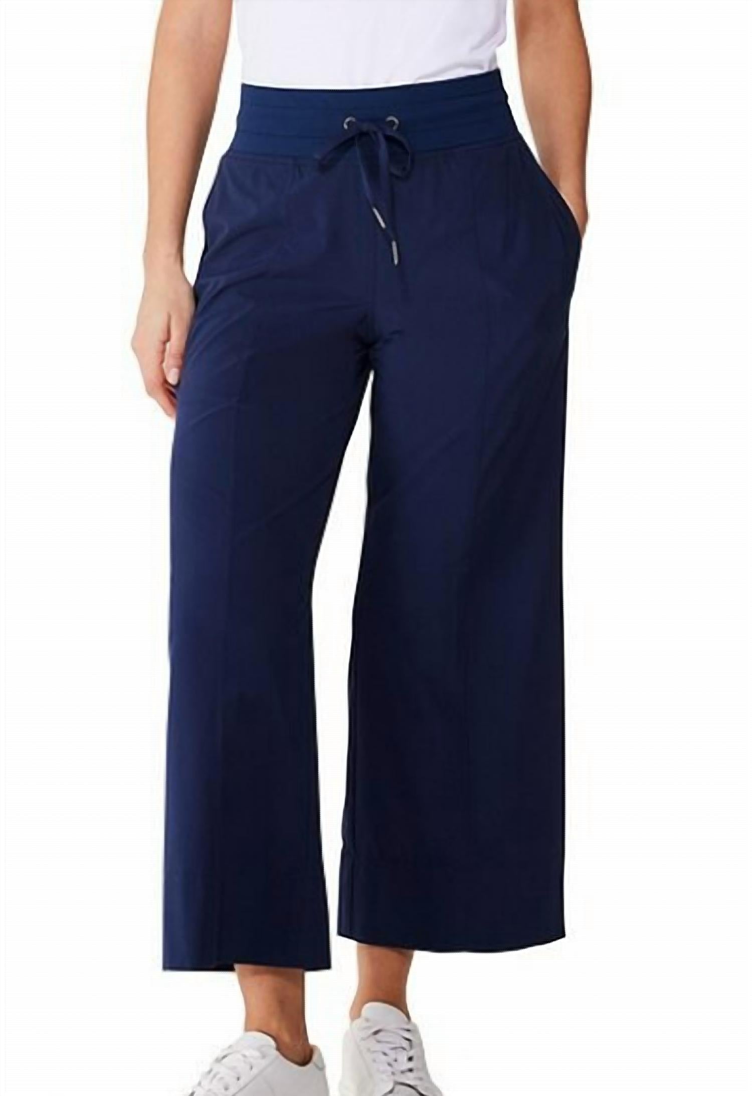 Nic + Zoe - TECH STRETCH WIDE LEG CROP PANT