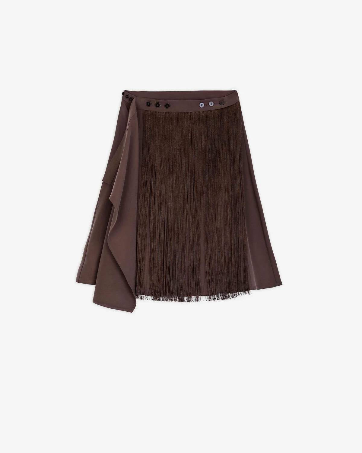 Alysi - Short Fringe Skirt