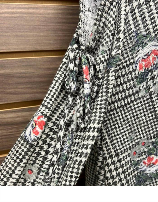 Hopely - Women's Cold Shoulder Floral Top