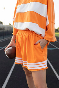 Peach Love Spirit Of The Hill Top And Shorts Set in orange - women's sleepwear - view 4