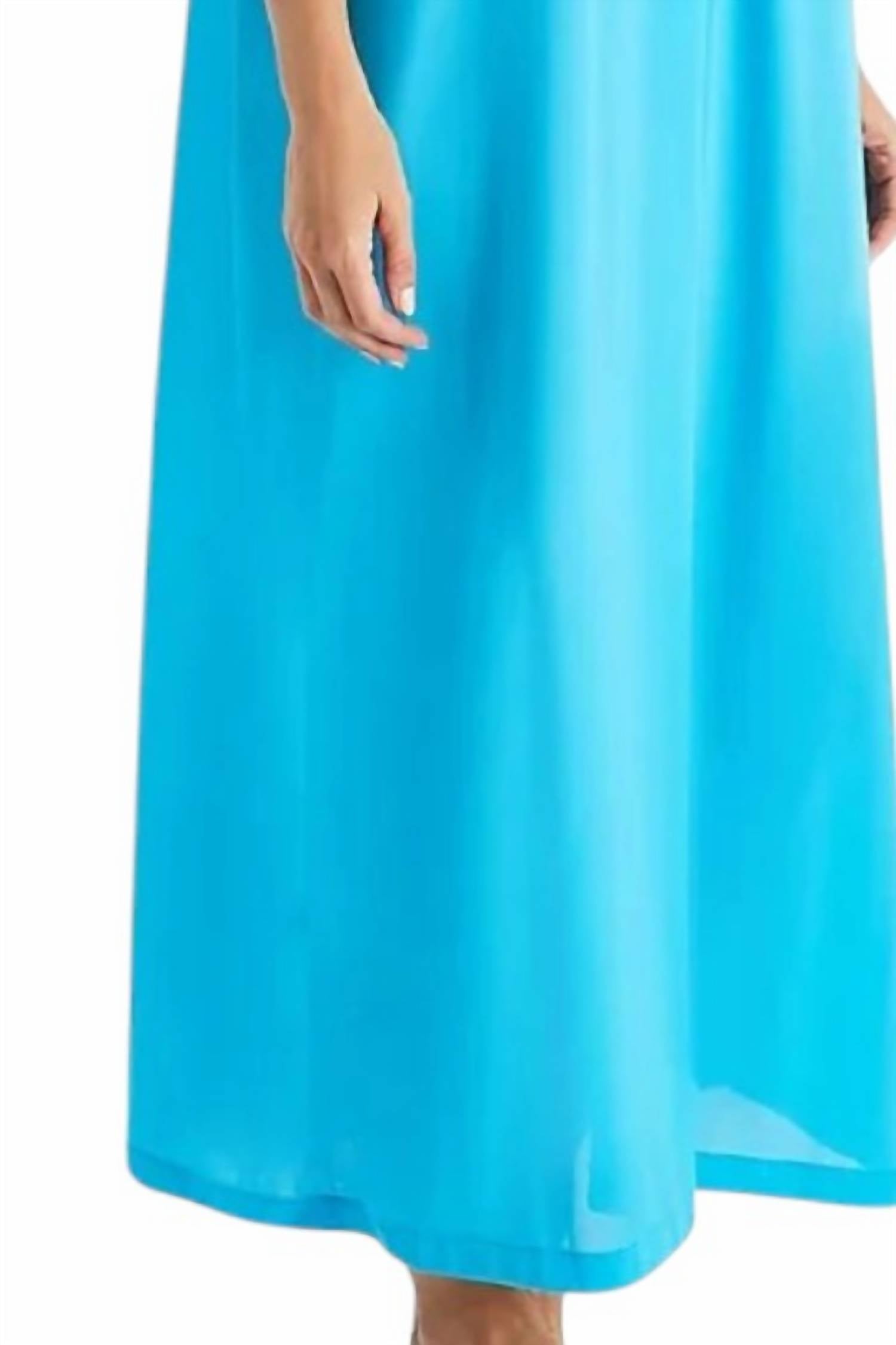 Shadowline Lingerie - Rosebud Long Cap Sleeve Nightgown