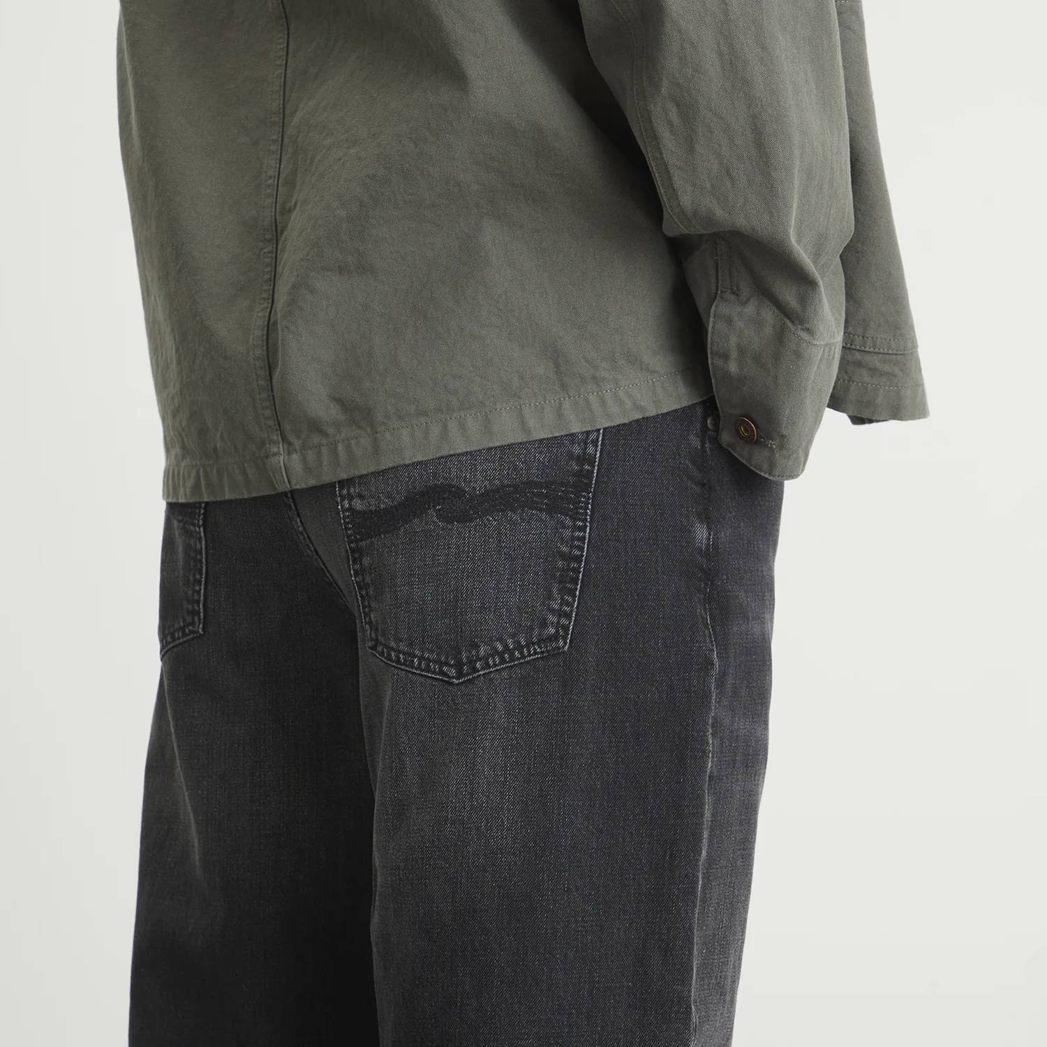 Nudie Jeans - Loud Larry Wide Leg Jeans