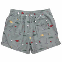 Pink Chicken - Men's Tournament Swim Trunk