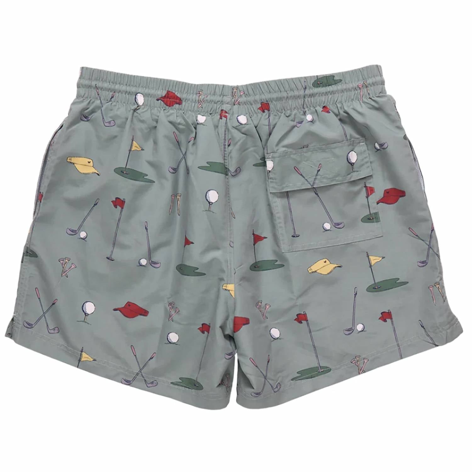Pink Chicken - Men's Tournament Swim Trunk