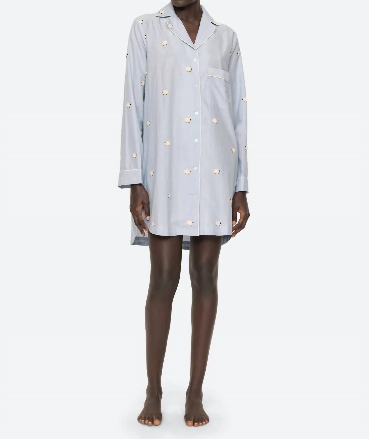 Sea - Sheep Night Shirt