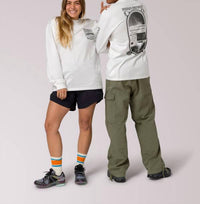 Parks Project Unisex Dark Sky Scale Long Sleeve Tee in marshmallow - women's long sleeve top - alternate view