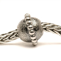 Trollbeads Planet Big Sterling Bead in silver - women's jewelry - detail view