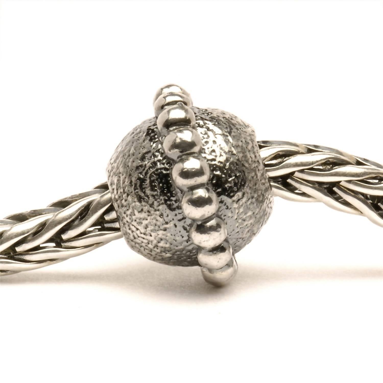 Trollbeads Planet Big Sterling Bead in silver - women's jewelry - detail view