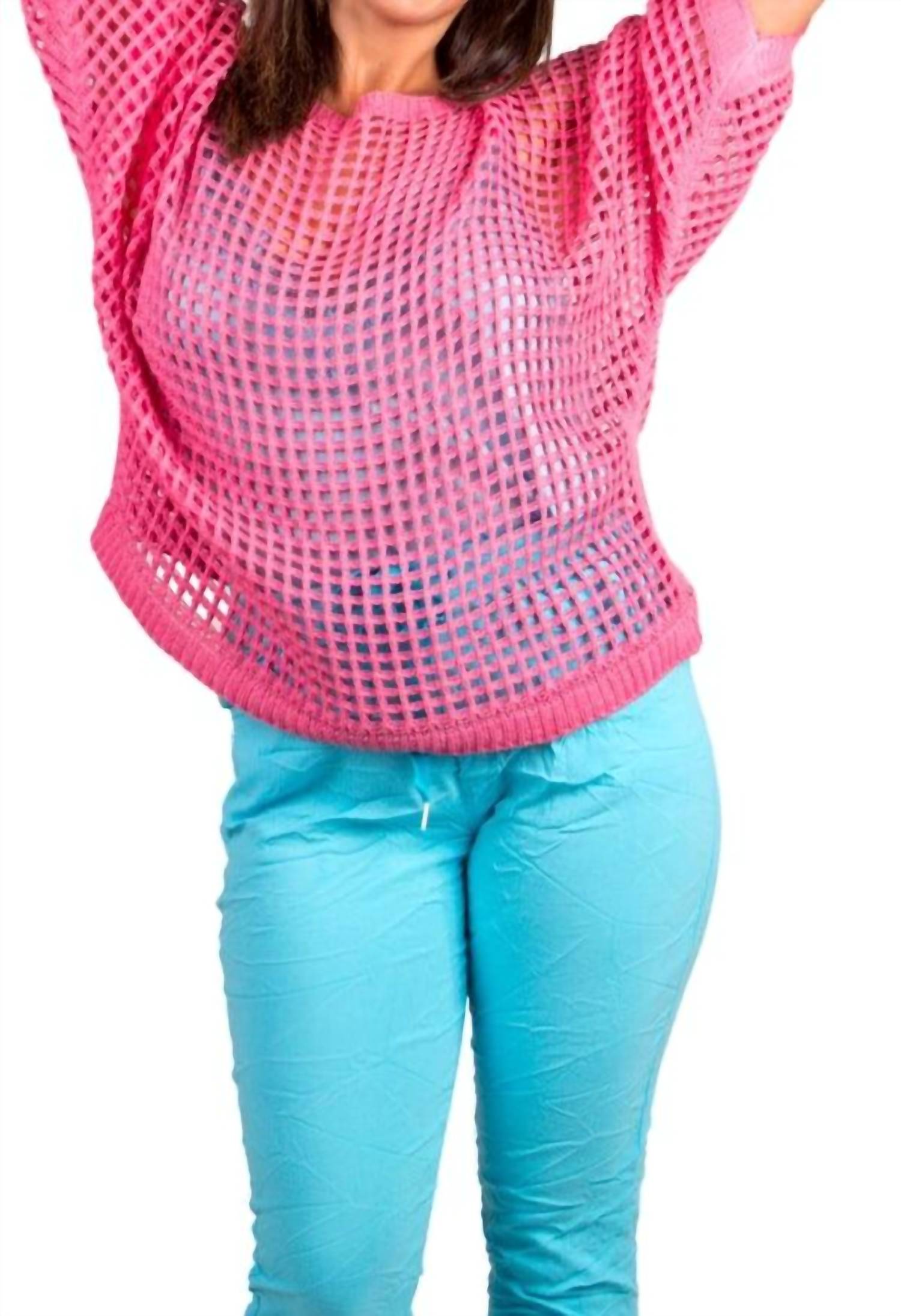 Gigi Moda - Rosana Crew Neck Knit Sweater
