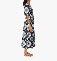 Sea - Aveline Tie Dye Print Puff Sleeve Dress