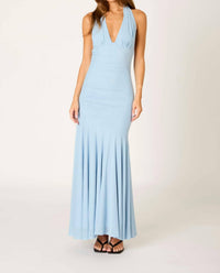 Cotton Candy La - Marisela Mesh Drop Waist Maxi Dress