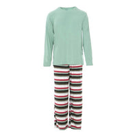Kickee - Men's Long Sleeve Pajama Set