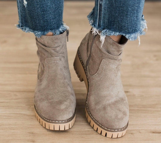 Very G - Women's Casual Suede Boots