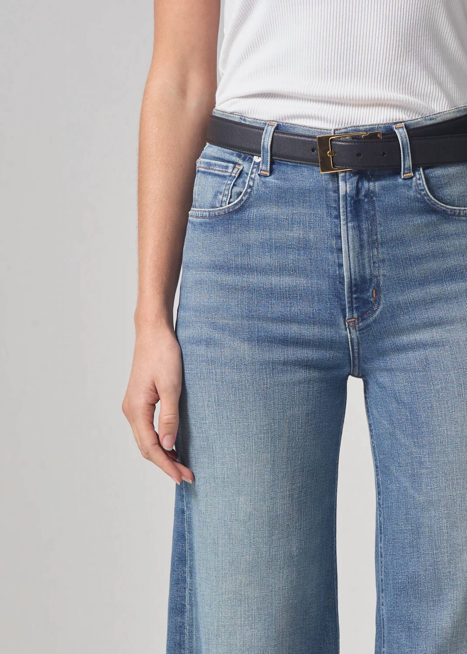 Citizens Of Humanity - Lyra Cropped Wide-leg Jean
