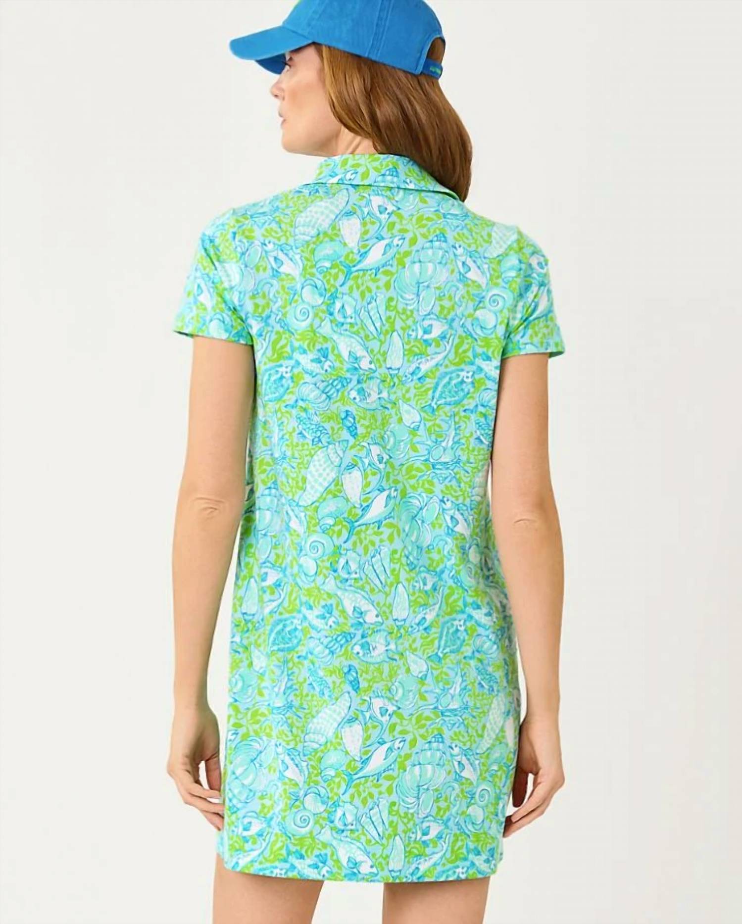 Lilly Pulitzer - DUNE UPF 50+ SHORT SLEEVE DRESS