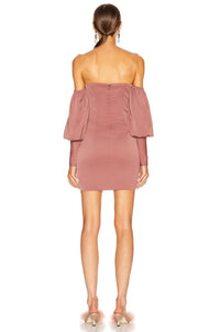 Atoir Eyes On The Prize Dress in henna brown - women's dress - alternate view