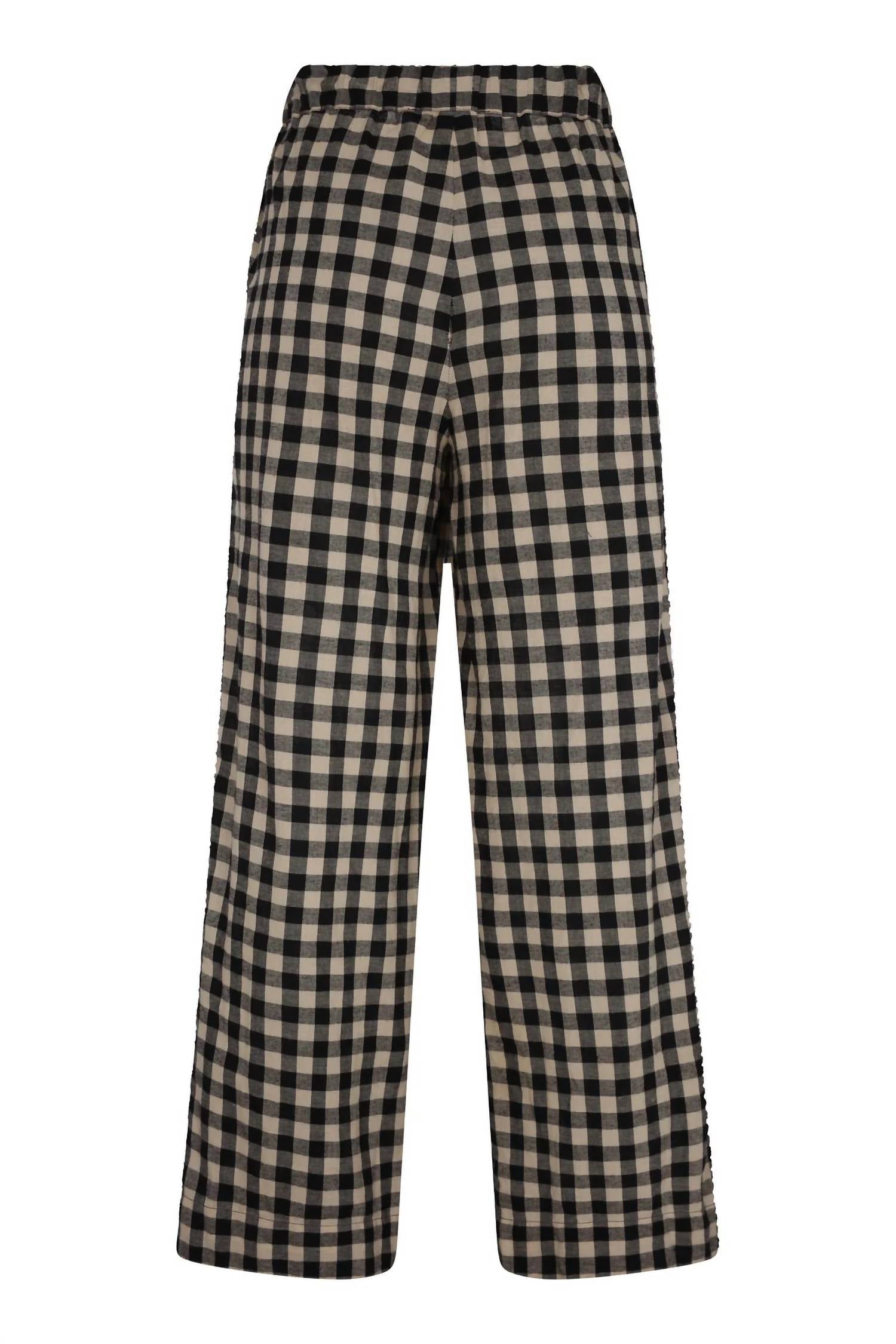 Carolina K - Lou Plaid Wide Leg Pants