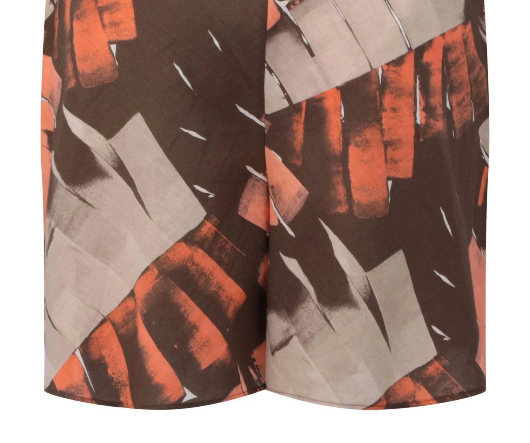 Salvatore Ferragamo - Women's Palm Print Bermuda Shorts