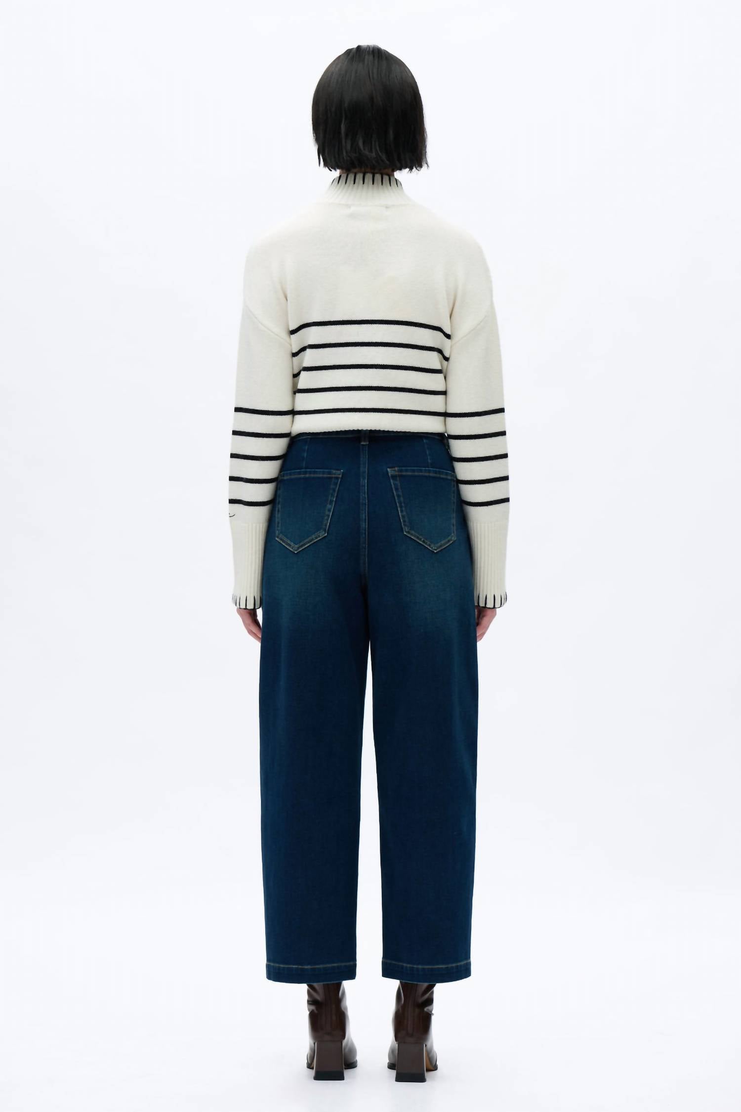 Bayeas - High Rise Harem Pants