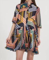 Stellah - Lilit Geo Mini Dress
