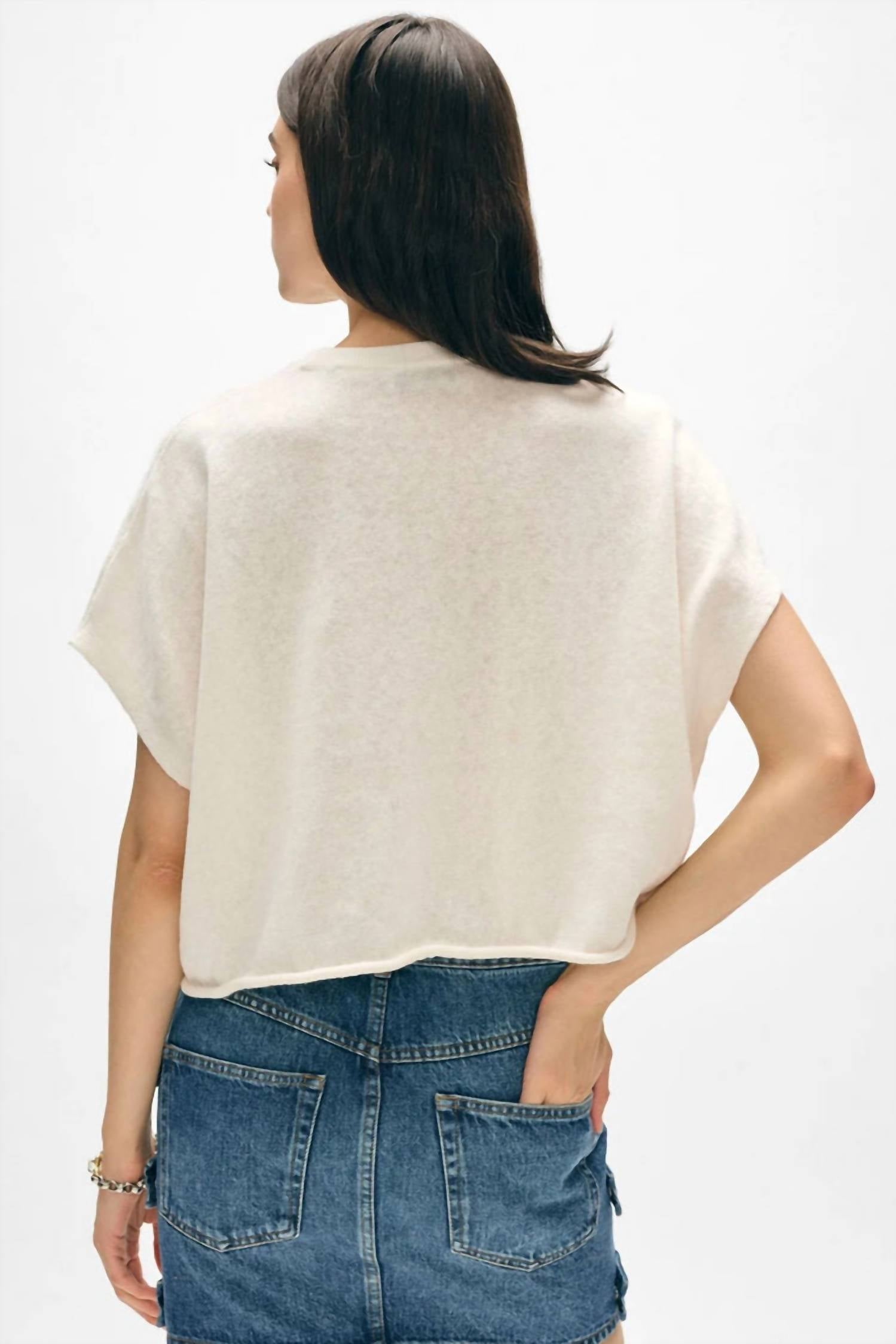 White + Warren - Organic Cotton Blend Easy T-shirt