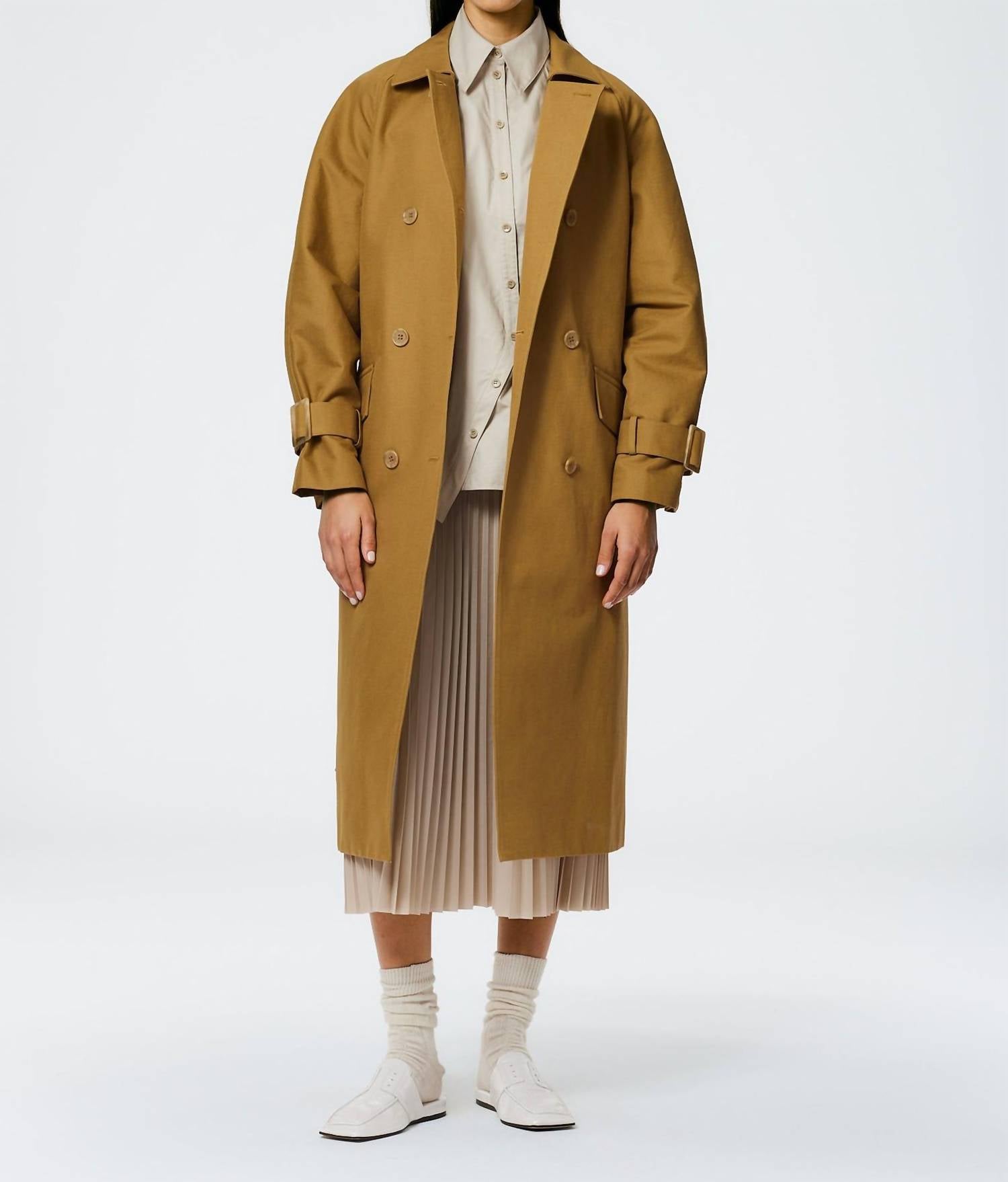 Tibi - Belted Waist Trench Coat