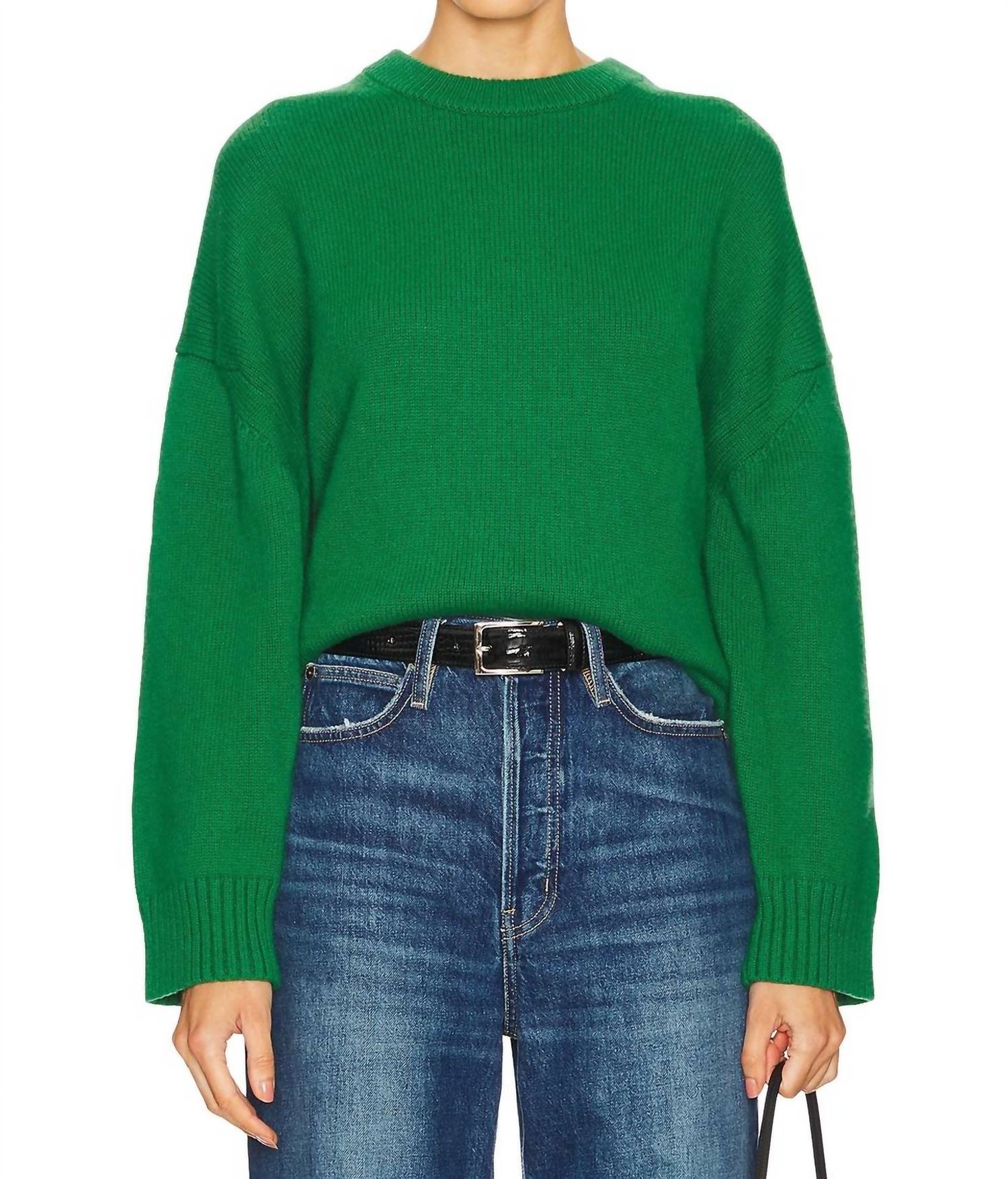 A.L.C. Ayden Sweater in moss - women's sweater
