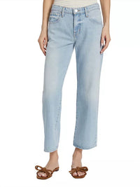 Derek Lam 10 Crosby - Sofia Mid Rise Relaxed Straight Jean