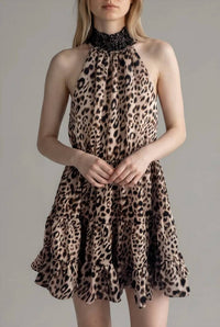 Ina Fashion - Halter Mini Dress