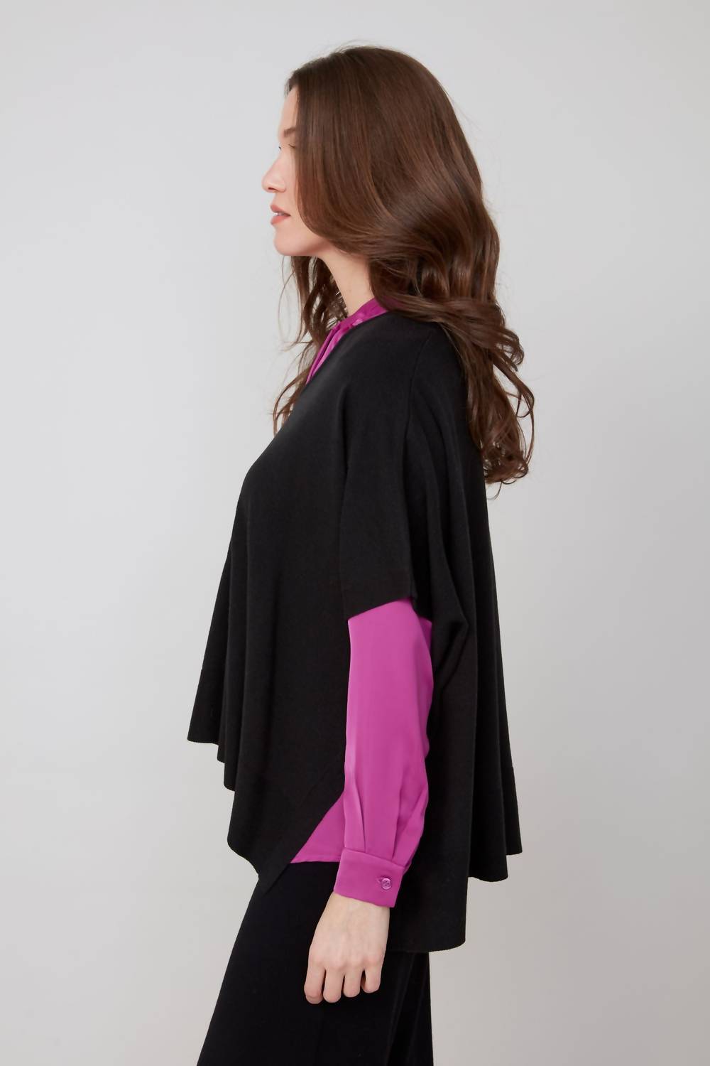 Renuar - Soft Touch Poncho Style Sweater