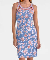 Gretchen Scott - Jersey Isosceles Floral Mini Dress