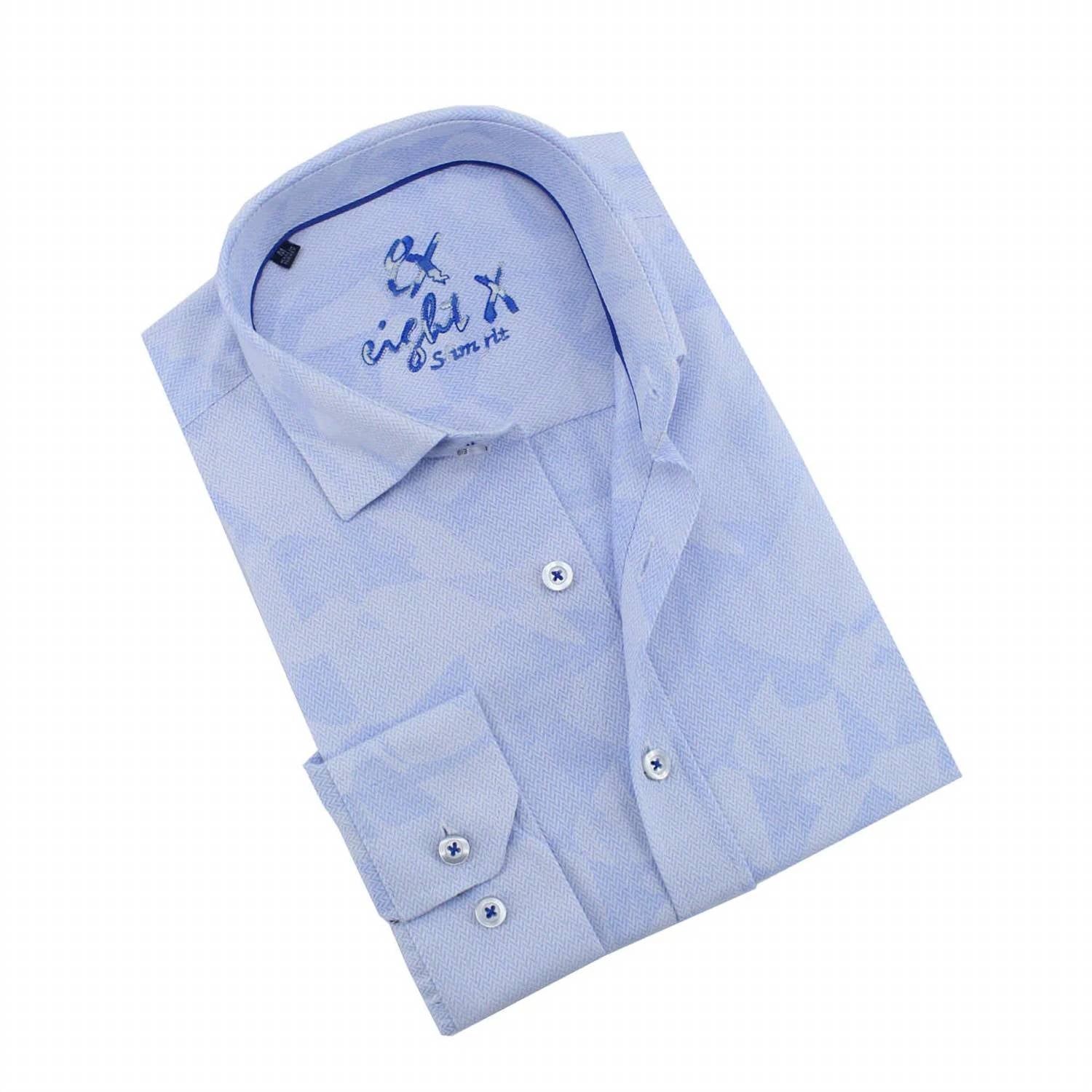 Eight X - Geo-shapes Button Down Jacquard Shirt