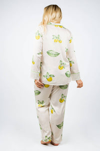 Isayes - Lemon Pajama Set - Plus