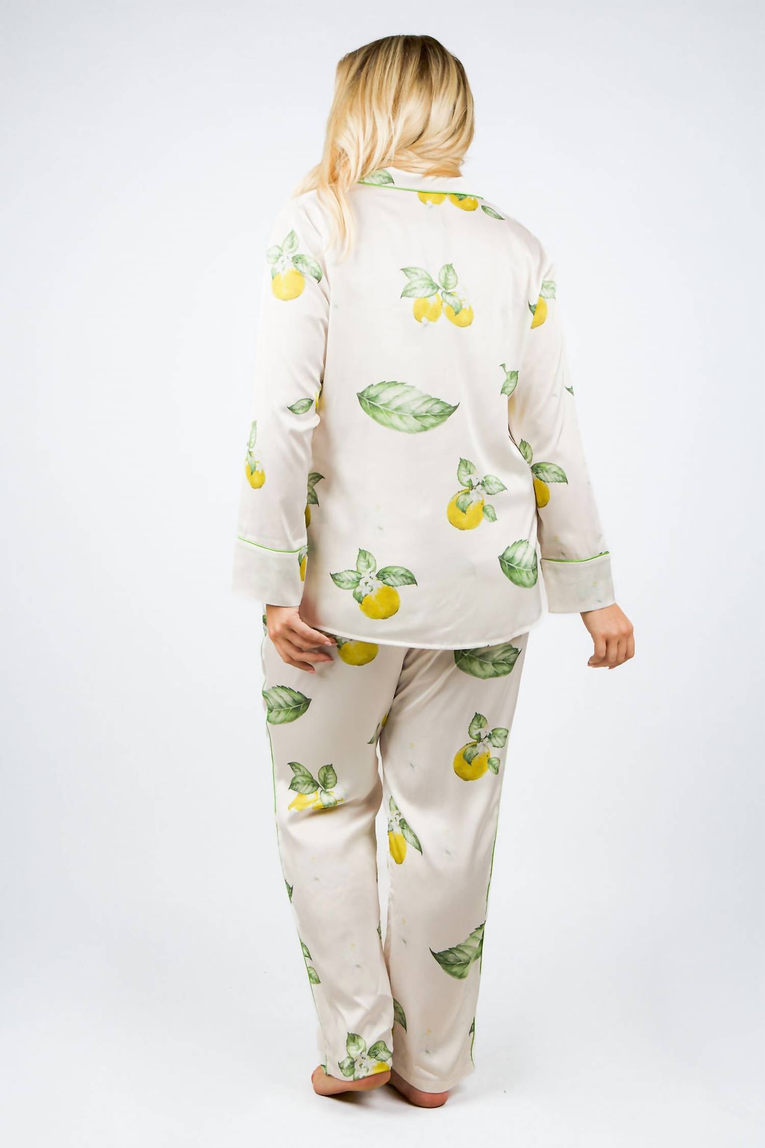 Isayes - Lemon Pajama Set - Plus