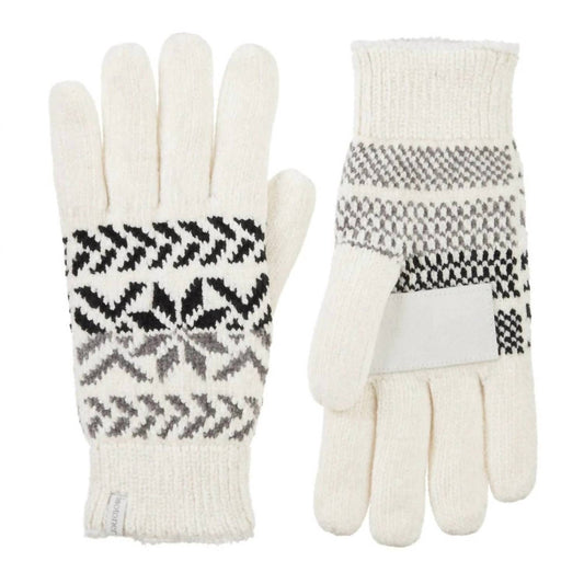 Women’s Chenille Snowflake Gloves