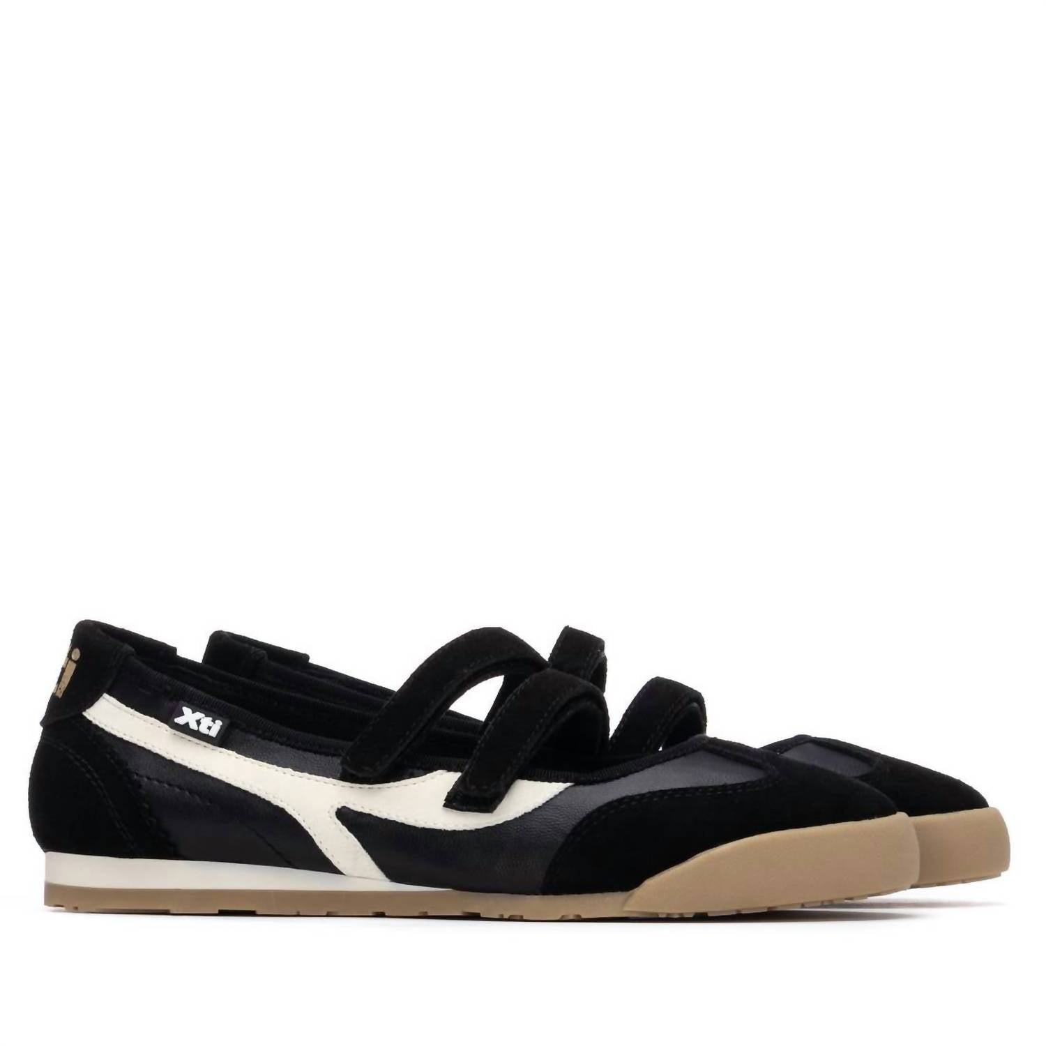 Xti Women's Flat Shoes in black - women's sandal - view 4