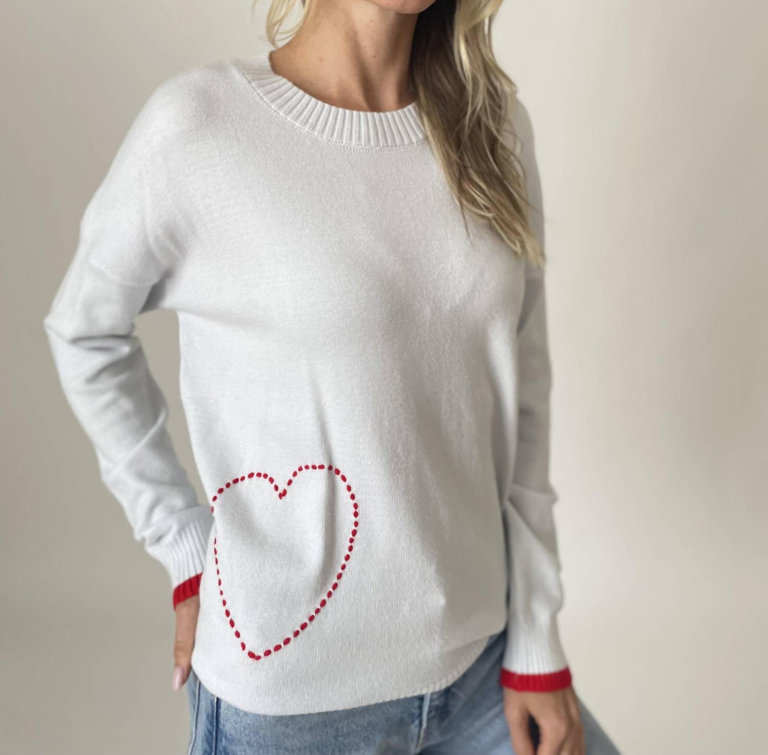 Six/Fifty - Pookie Heart Sweater
