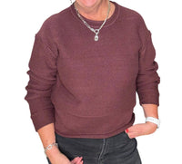 Grade & Gather - Rolled Edge Sweater